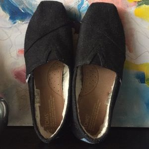 Toms wool and fleece lined shoes